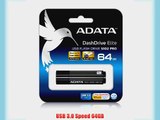ADATA Superior Series S102 Pro 64 GB USB 3.0 Flash Drive - Titanium (AS102P-64G-RGY)