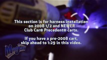 Voltage Reducer Harness for Precedent® | How to Install Video | Madjax® Golf Cart Accessories