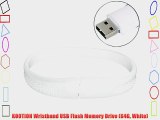 KOOTION Wristband USB Flash Memory Drive (64G White)