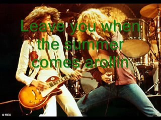 Led Zeppelin - Babe I'm Gonna Leave You lyrics