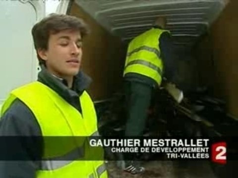 Tri-Vallees - France2 - Recyclage skis - 29 mars 07