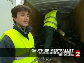 Tri-Vallees - France2 - Recyclage skis - 29 mars 07