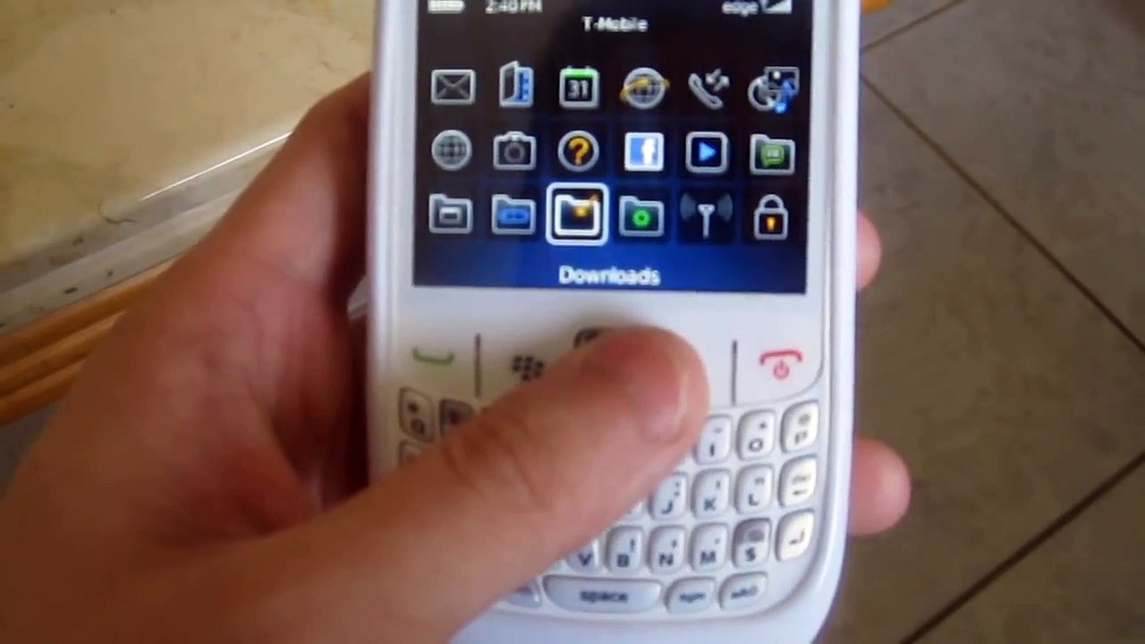 How To Set Blackberry Curve 8520 Screen Lock Button, Camera Key Button & Voice Dialing Button