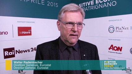 Walter Radermacher, Direttore Generale di Eurostat,