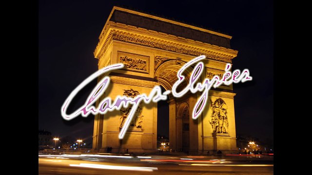 Michel Drucker - Générique de l'émission Champs-Elysées