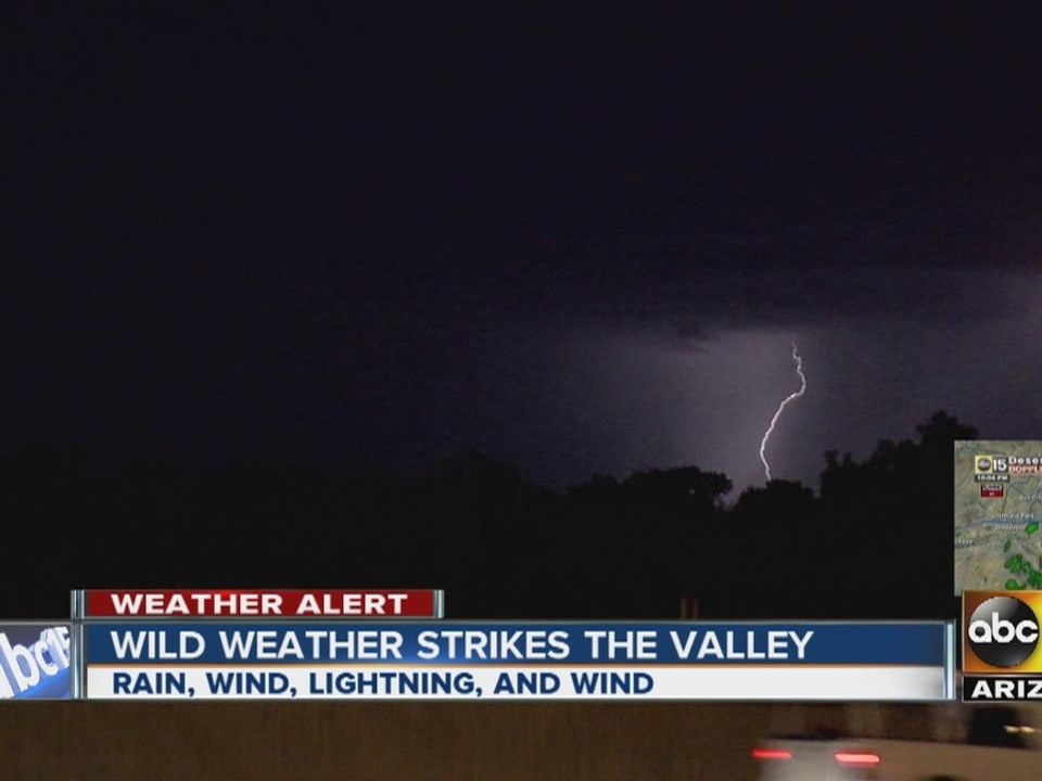 Wild weather strikes the Valley
