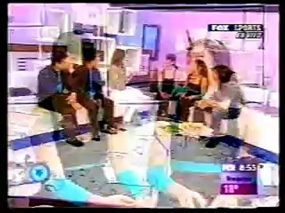 Improcrash! en el programa "Hola America" en Fox Sports