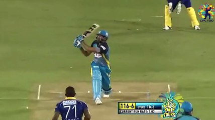 Sohail Tanvir sensational Sixes In Caribbean Premier League