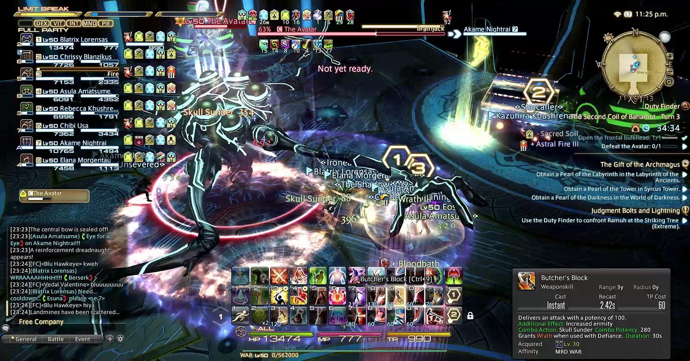 FF14 SCoB Turn 8 The Avatar