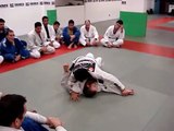 Posição técnica de jiu jitsu da Equipe Integração