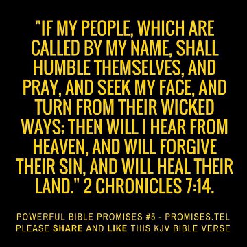 Powerful Bible Promises 5 – 2 Chronicles 7:14 - Christian Video