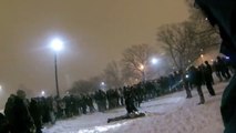 Boston University PD Officer Arrests Student at Snowball Fight