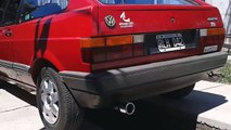 VW Gol G1 - Escape Medio Equipo Silens By LunaSport