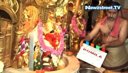 Kushal Tandon and Mugdha Godse’s mahurat shot at Siddhivinayak