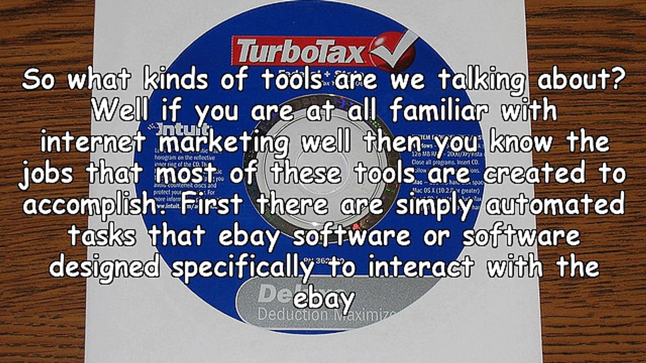 Auction Fortunes Are Dependant On Ebay Software