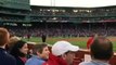 Moment Baseball Fan Hit By Bat Broken By Brett Lawrie (Red Sox vs A's Game) Fenway Park Boston