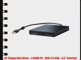 HP Floppy Disk Drive - 1.44MB PC - USB 2.0 USB - 3.5 External