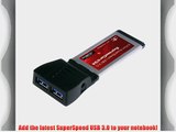Vantec 2-Port SuperSpeed USB 3.0 ExpressCard 34