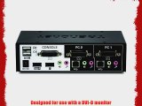 TRENDnet 2-Port DVI USB Type A KVM Switch with Audio TK-222DVK