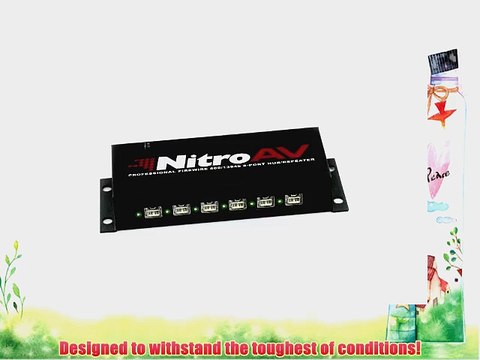 NitroAV 8-Port FireWire 800/1394b Professional Hub/Repeater
