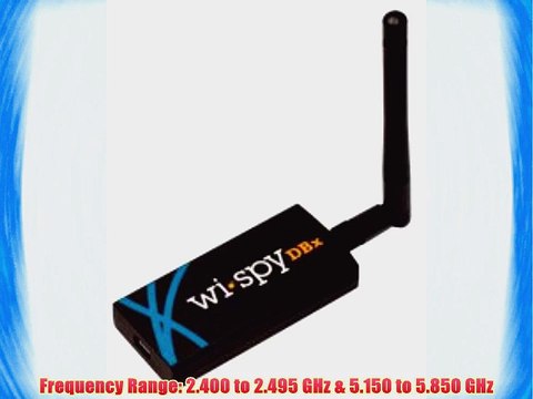 MetaGeek Wi-Spy DBx Chanalyzer 5 USB dual-band spectrum analyzer