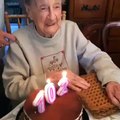 102-year-old loses her teeth as she blows out birthday