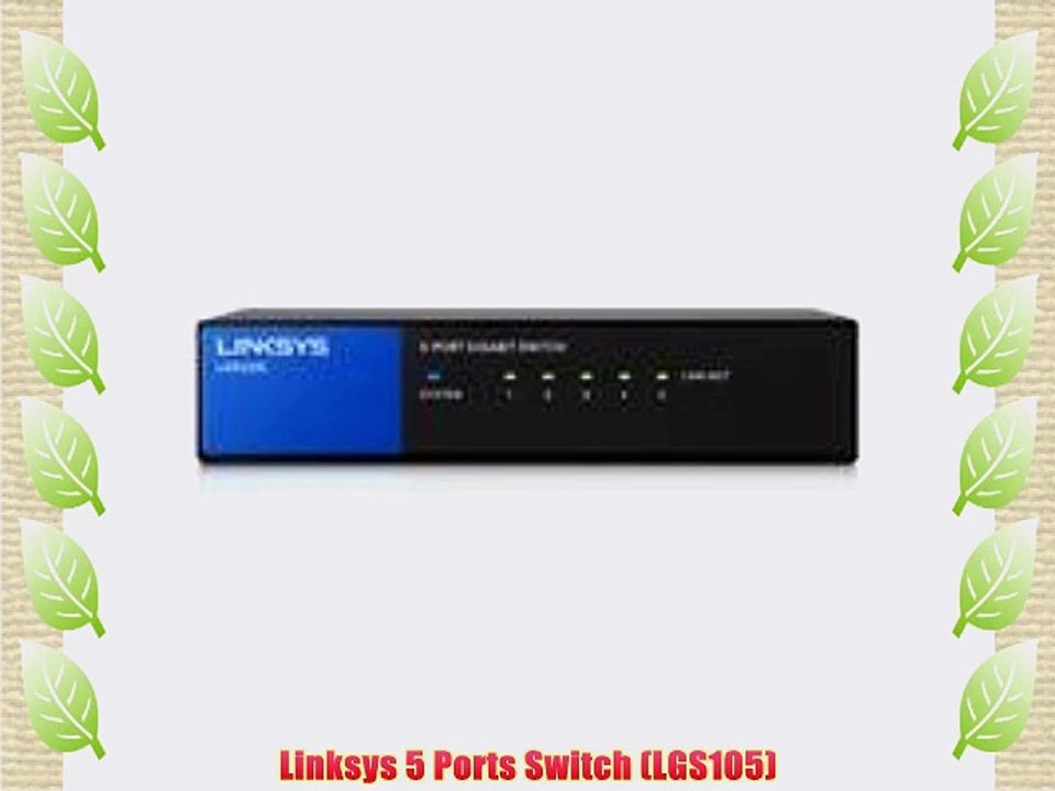 Linksys 5 Ports Switch (LGS105)
