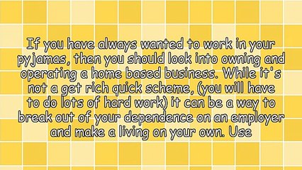 Earn More With Your Home Business