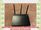 ASUS RT-N66R Dual-Band Wireless-N900 Gigabit Router IEEE 802.11a/b/g/n IEEE 802.3/3u/3ab