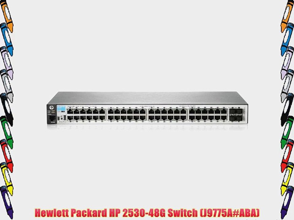 Hewlett Packard HP 2530-48G Switch (J9775A#ABA)