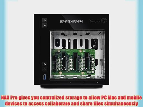 Seagate NAS Pro 4-Bay 4TB Network Attached Storage Drive (STDE4000100)
