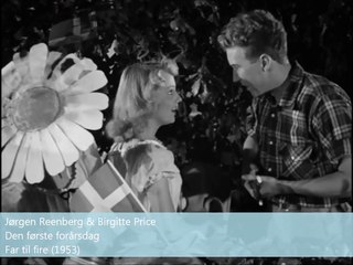 Far til fire (1953) - Den første forårsdag (Jørgen Reenberg & Birgitte Price)