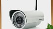 Foscam FI8905W Outdoor Wireless/Wired IP Camera with 4mm Lens (50 Viewing Angle) 100ft Nightvision