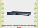 Netgear JGS524NA 24-port 101001000 Mbps Gigabit Ethernet Switch