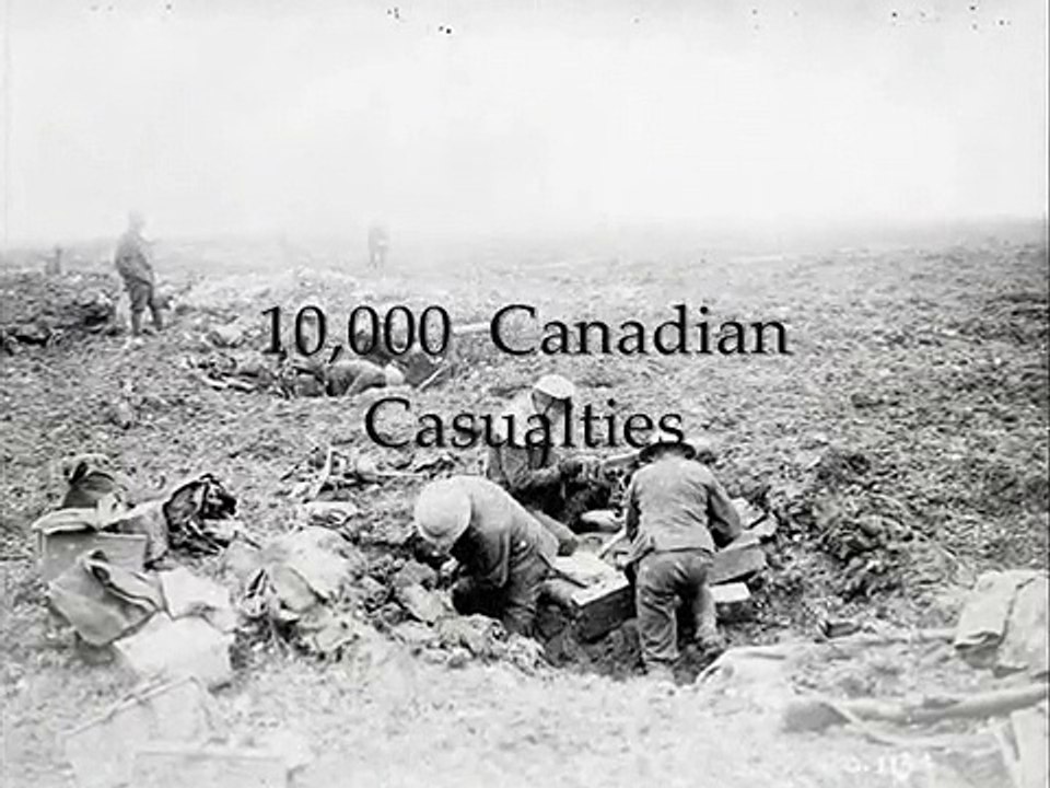 Battle at Vimy Ridge 1917