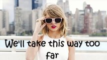 Blank Space - Taylor Swift (Lyrics)