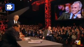 Quando Berlusconi affrontò Santoro e Travaglio in tv