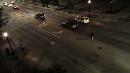 Roman Candle Shootout In The Streets Of Chicago!