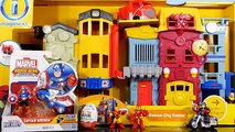 HD Imaginext Rescue City Center Playset   Kinder Suprise   Captain America Toys - Disney Cars To