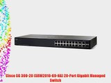 Cisco SG 300-20 (SRW2016-K9-NA) 20-Port Gigabit Managed Switch