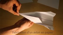 Comment Faire Un Avion en papier qui vole tres bien et longtemps : Un Ex No Life Bricole