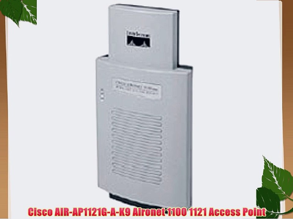 Cisco AIR-AP1121G-A-K9 Aironet 1100 1121 Access Point