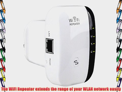 JiaFeng? WINMOIX Travel 802.11b g n Mini Wifi Rang Repeater 300Mbps Wireless Router AP (BLACK/WHITE)