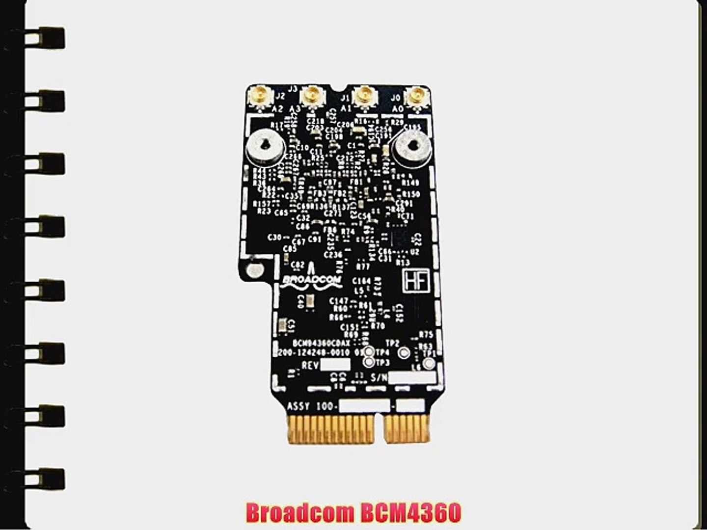 Broadcom Bcm94360cd Bcm94360cdax Bcm4360 Bluetooth Bt Wireless Wifi Card  Module for Apple Laptop - video Dailymotion