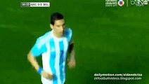 Sergio Agüero Hits the post - Argentina vs Bolivia 06.06.2015