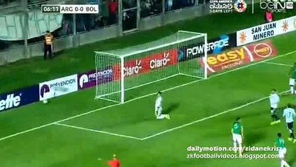 Ángel Di María Great Skill and Big Chance - Argentina vs Bolivia 06.06.2015