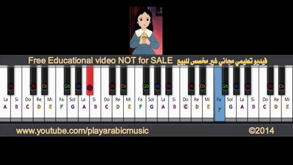 P21- Cartoon series intro: Salyتعليم عزف بيانو: سالي