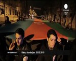 Euronews - No comment - Baku Azerbaijan memorial
