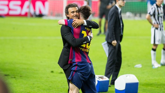 Luis Enrique: Hemos hecho una final espectacular