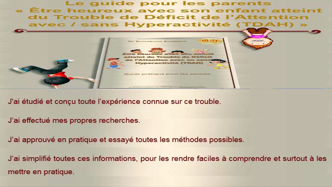 Être heureux avec son enfant hyperactif (TDAH)